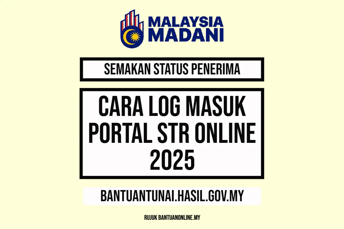 CARA LOG MASUK STR