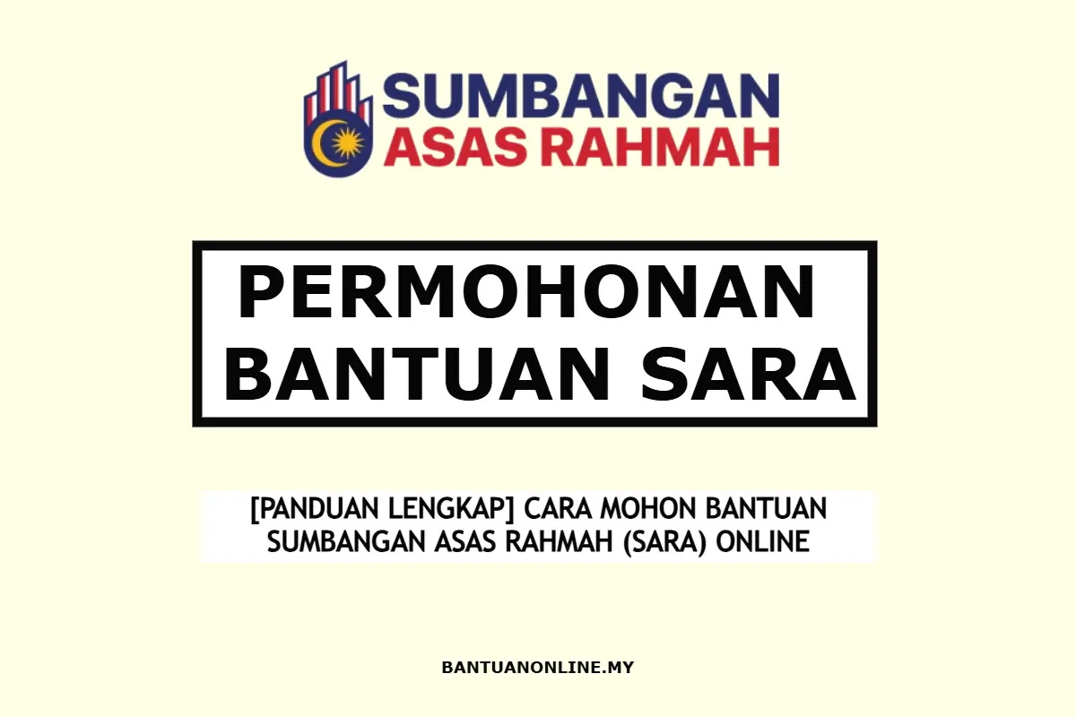 PERMOHONAN BANTUAN SARA