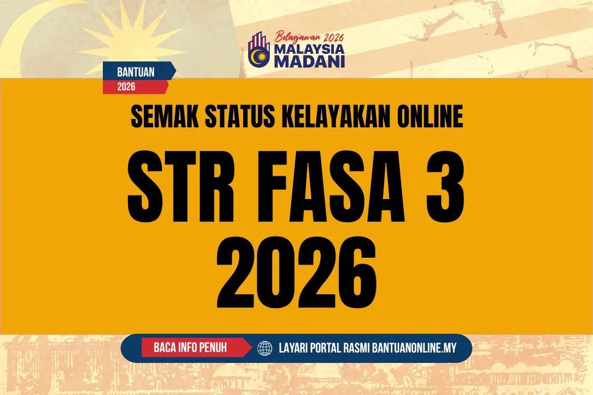 BANTUAN STR FASA 3