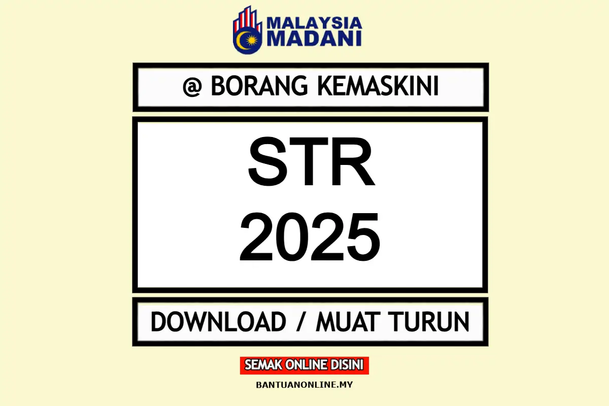 BORANG KEMASKINI STR 2025