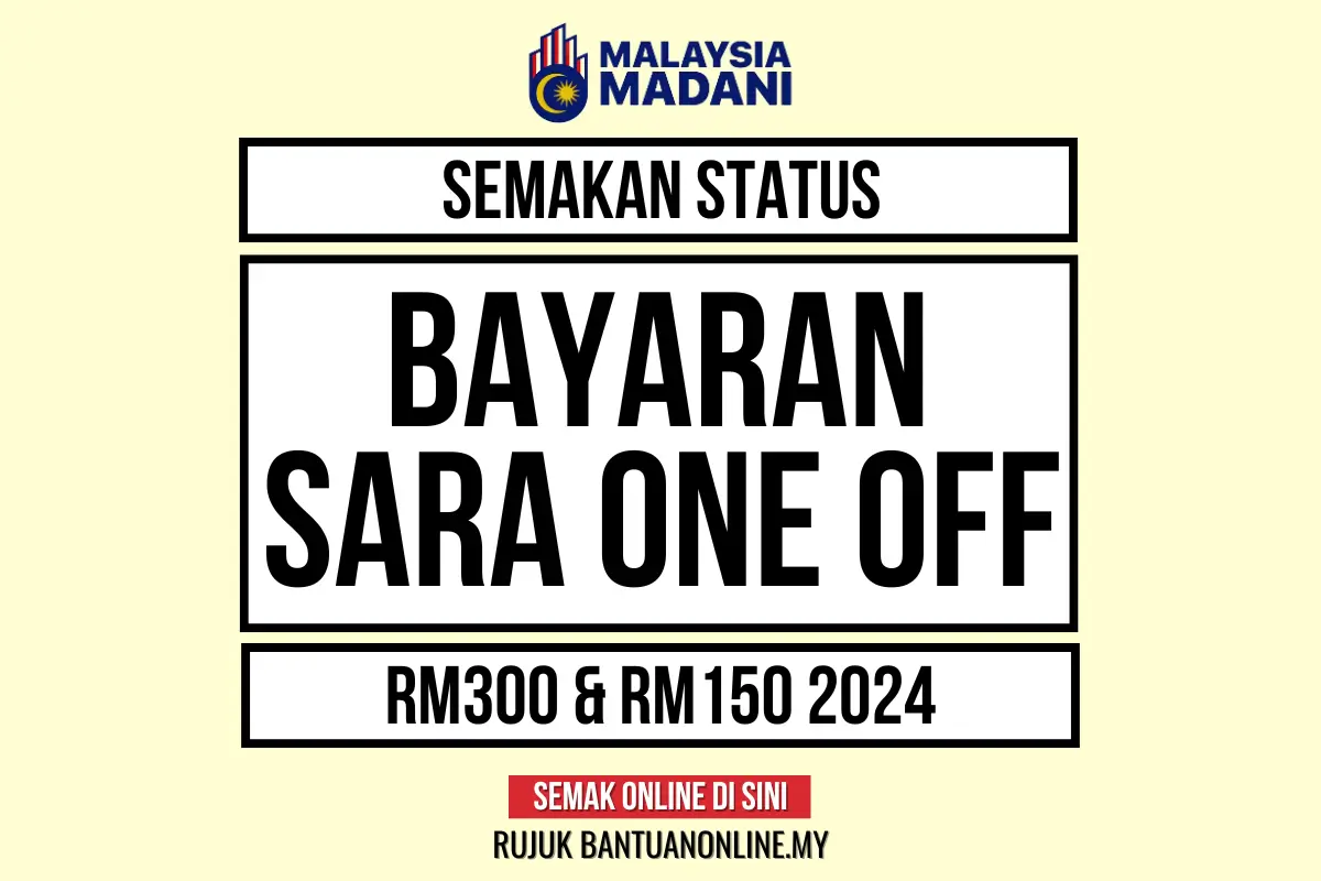 SEMAKAN SARA ONE OFF