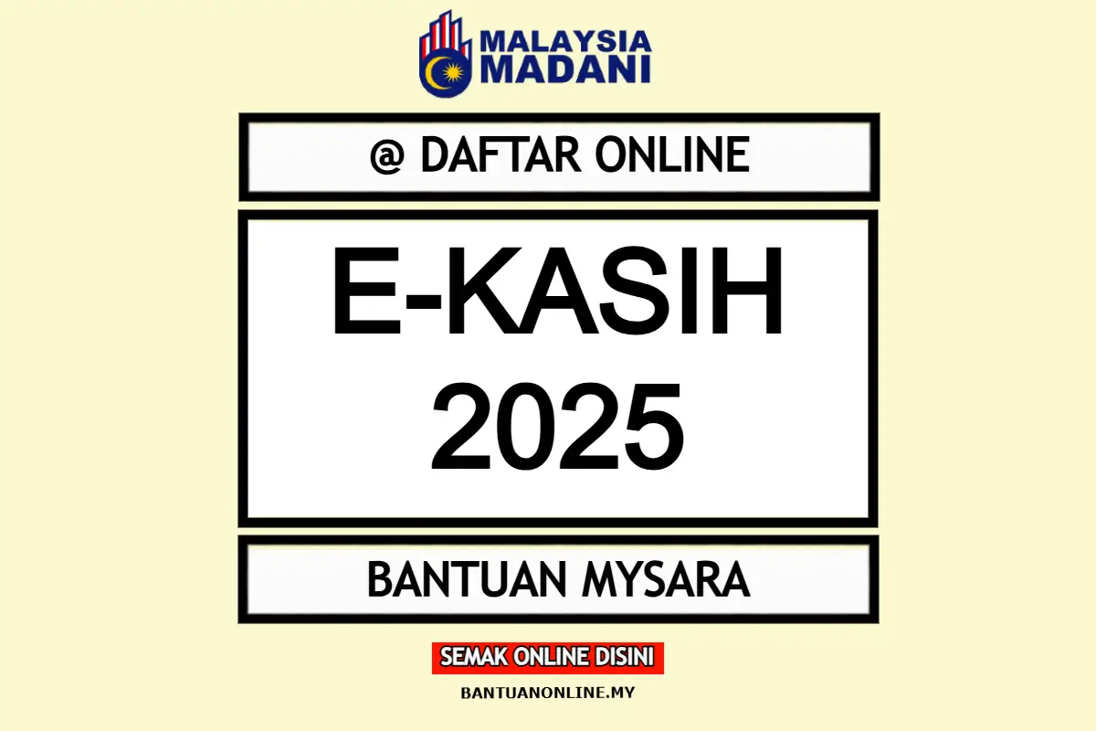 DAFTAR E KASIH ONLINE