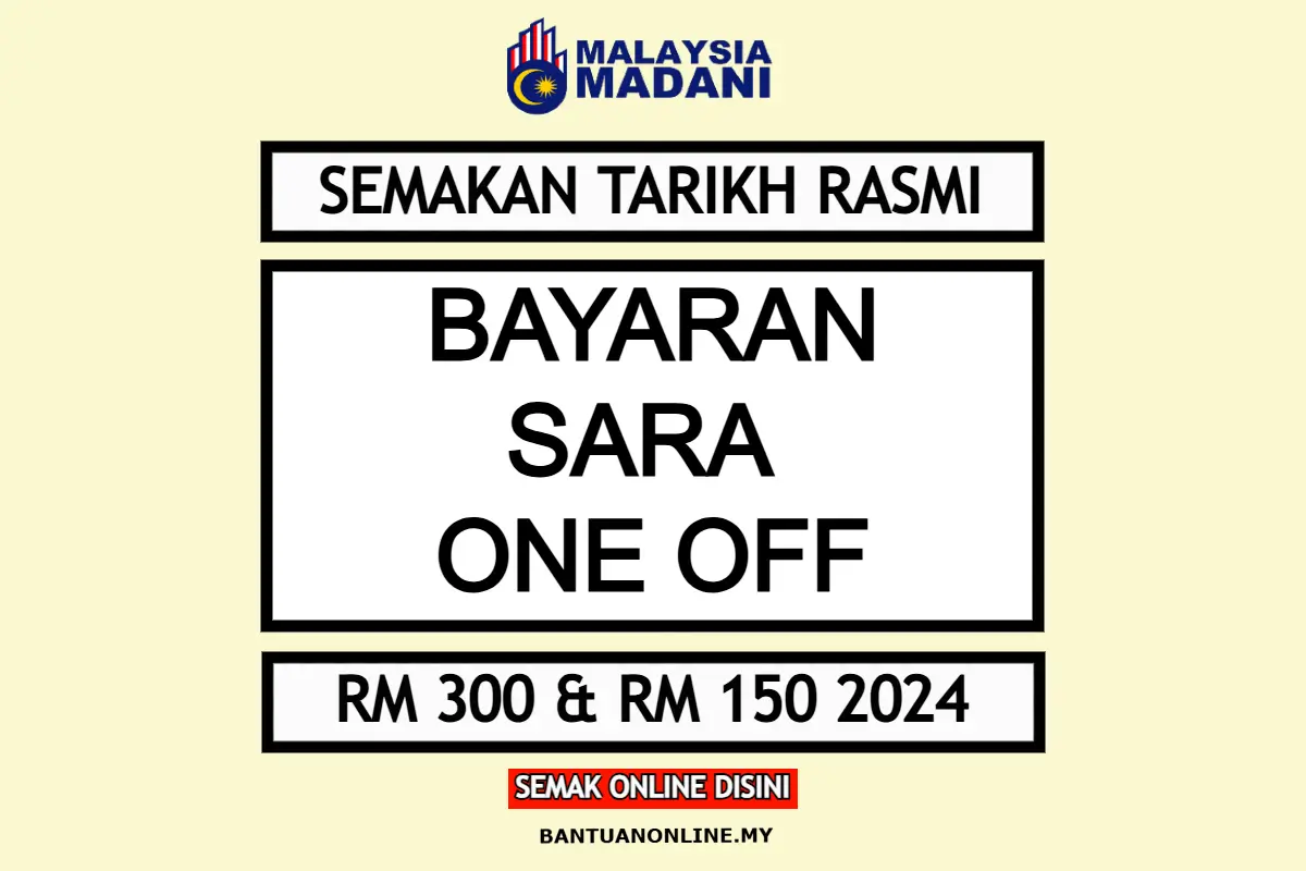PEMBAYARAN SARA ONE OFF