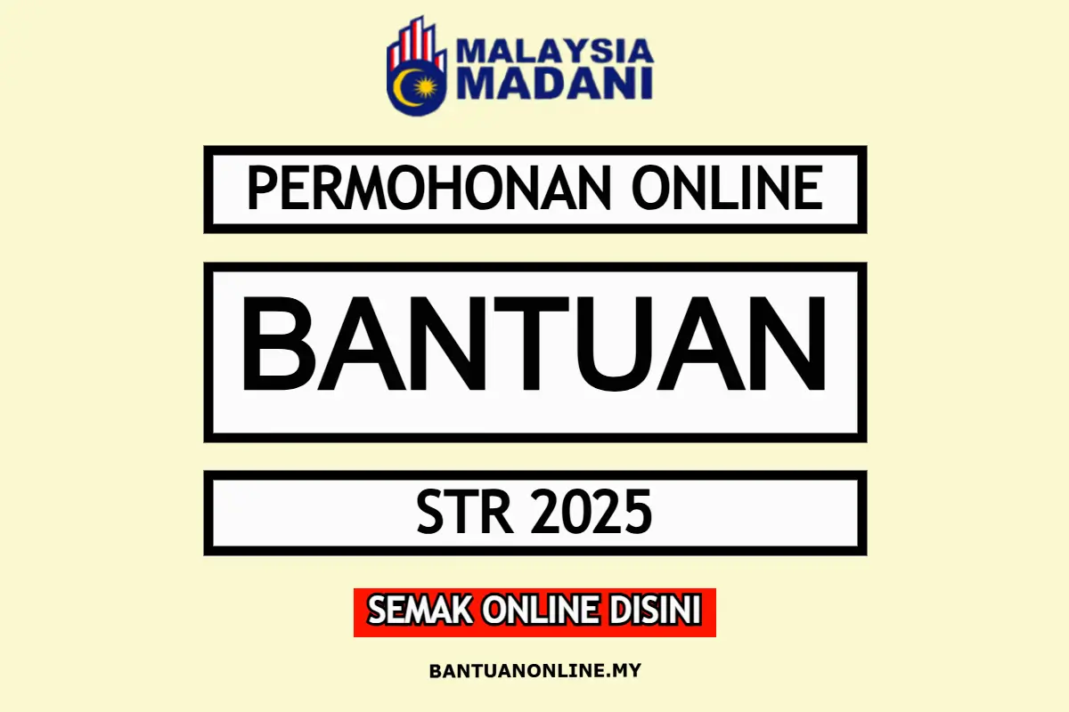 PERMOHONAN BANTUAN STR ONLINE
