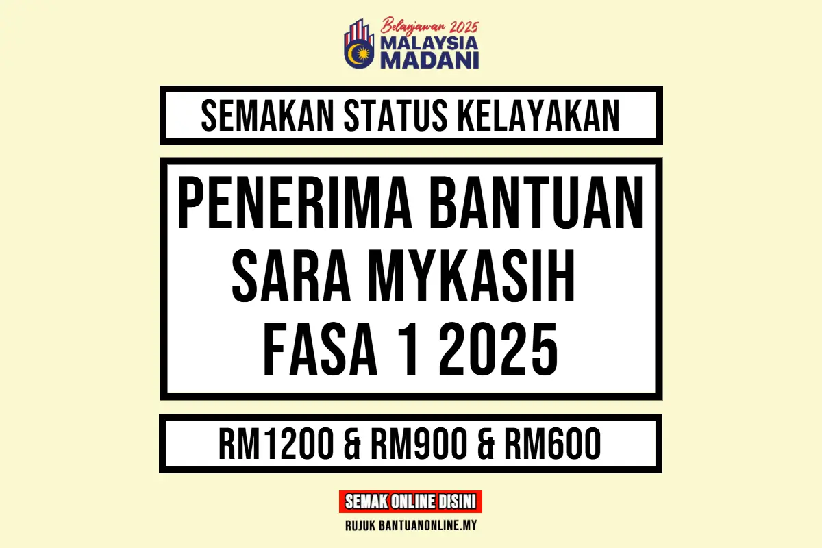 BANTUAN SARA MYKASIH 2025