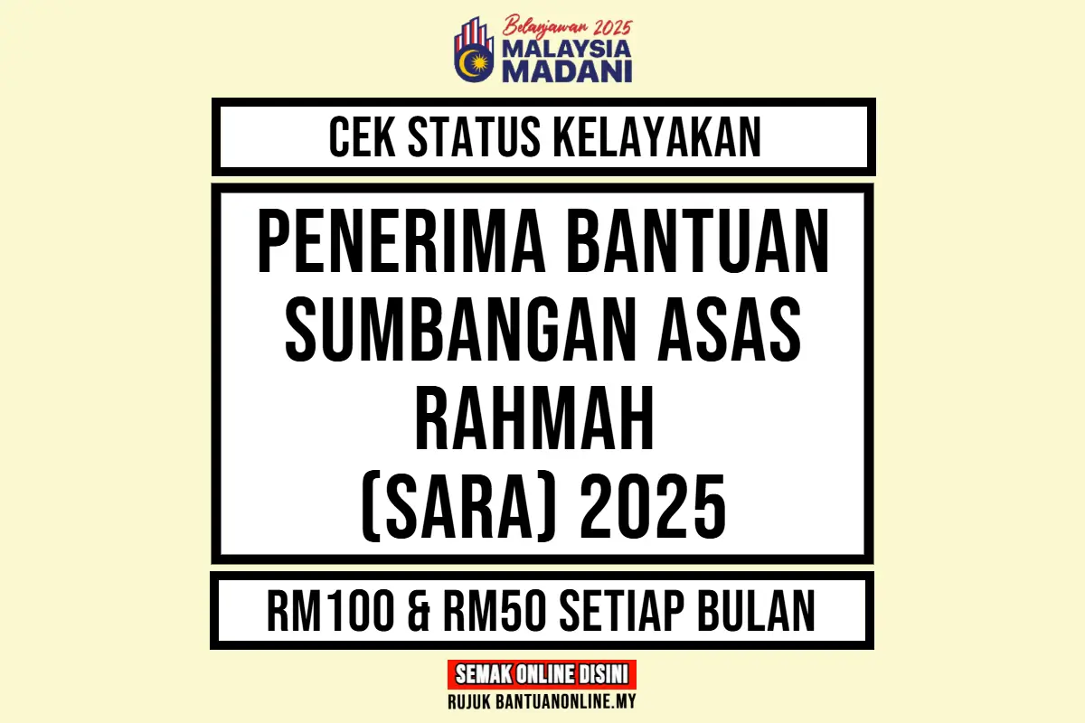 BANTUAN SUMBANGAN ASAS RAHMAH 2025
