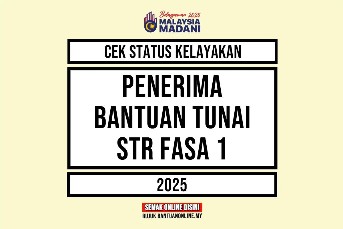 BANTUAN TUNAI STR