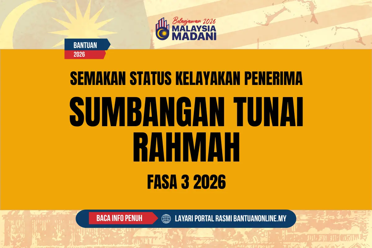 BAYARAN SUMBANGAN TUNAI RAHMAH