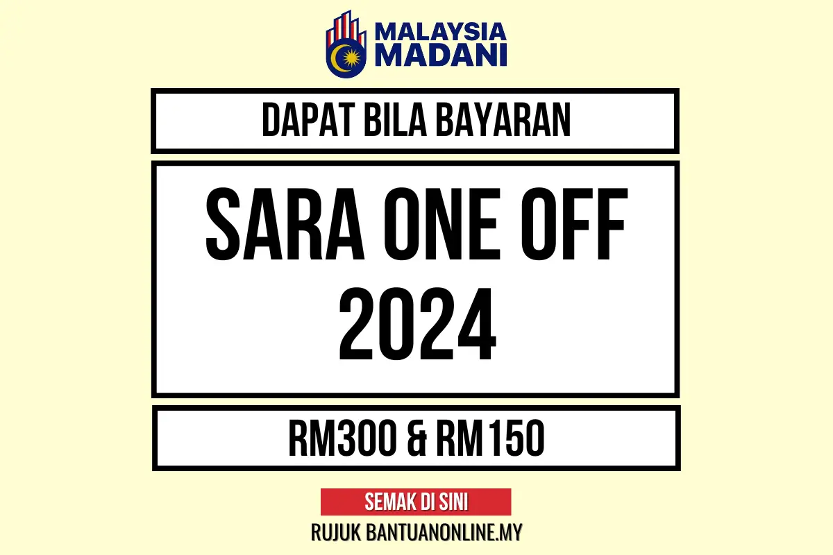 SARA ONE OFF DAPAT BILA