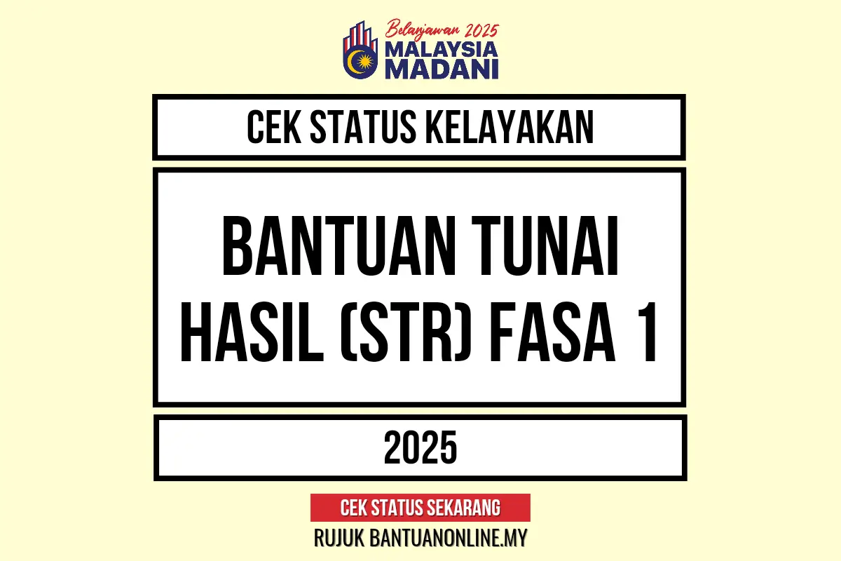 BANTUAN TUNAI HASIL 2025