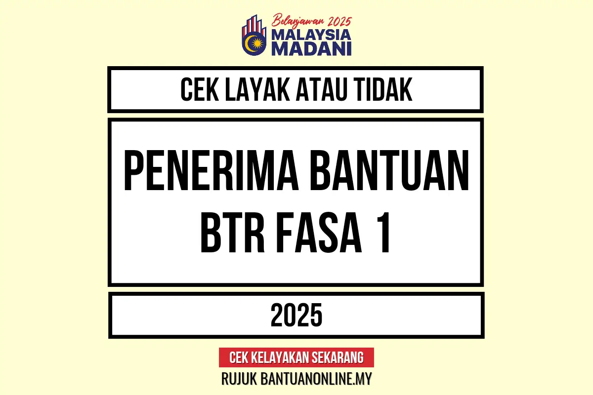 BTR 2025 CEK STATUS