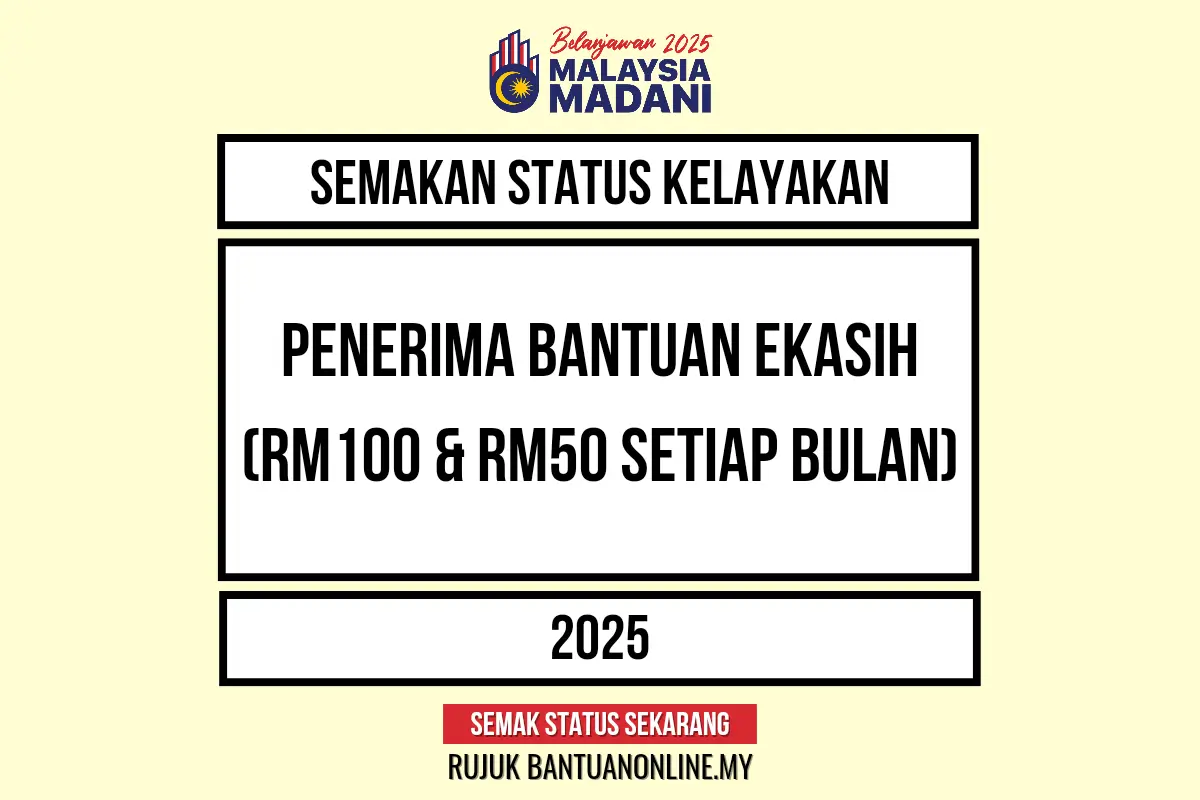 SEMAKAN STATUS MYKASIH 2025