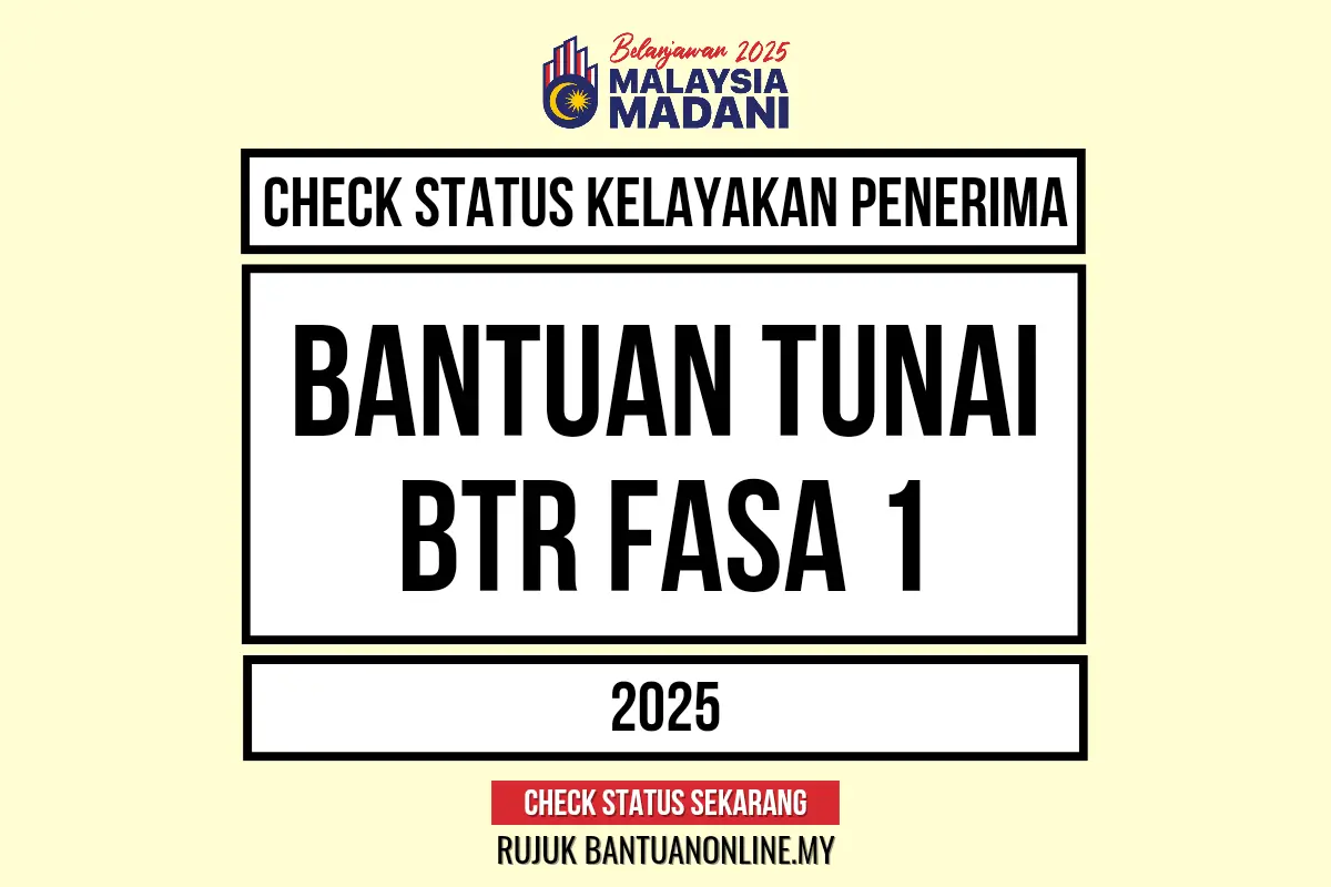 BANTUAN TUNAI BTR 2025