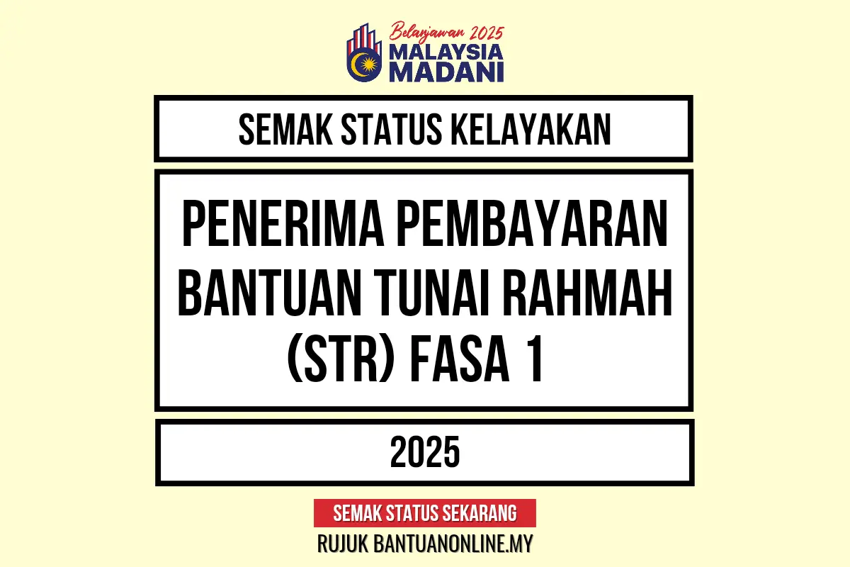 PEMBAYARAN BANTUAN TUNAI RAHMAH