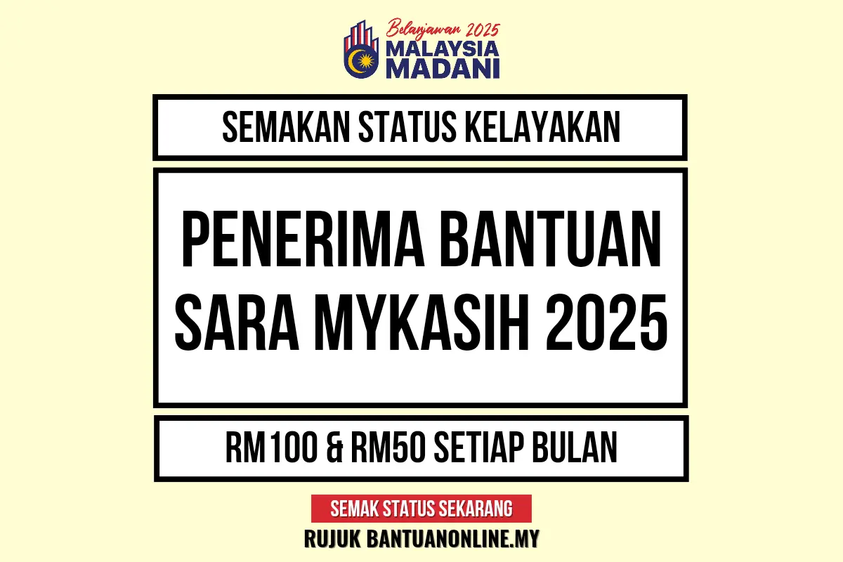 SEMAKAN PENERIMA SARA MYKASIH 2025