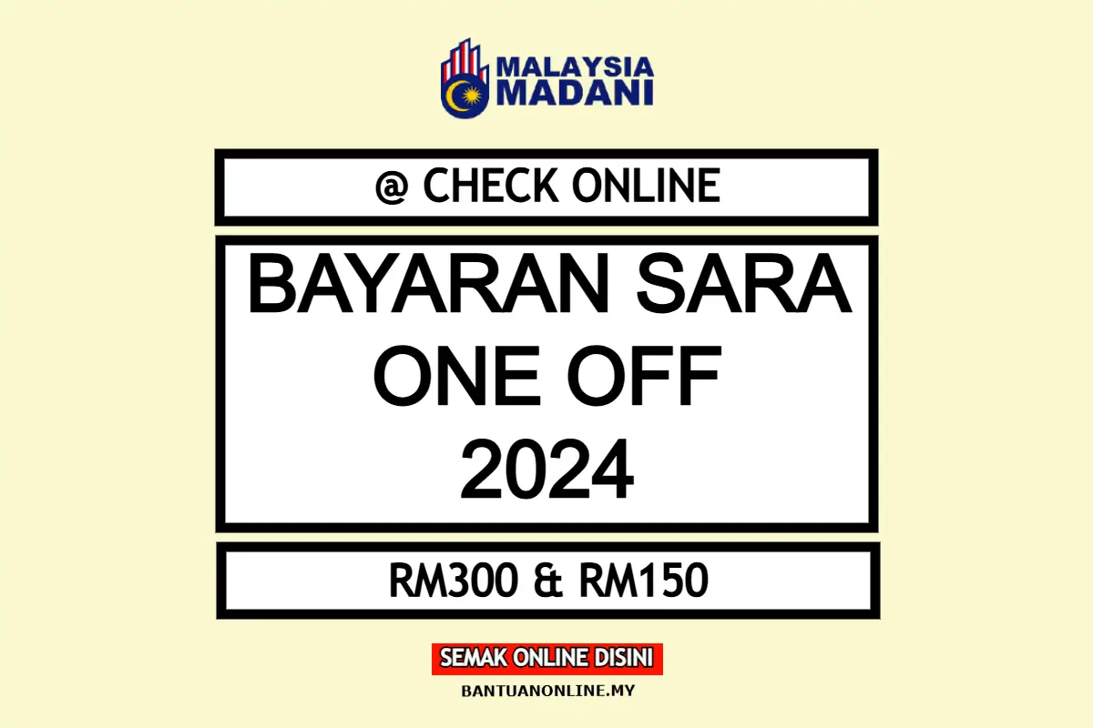 CHECK BAYARAN SARA ONE OFF