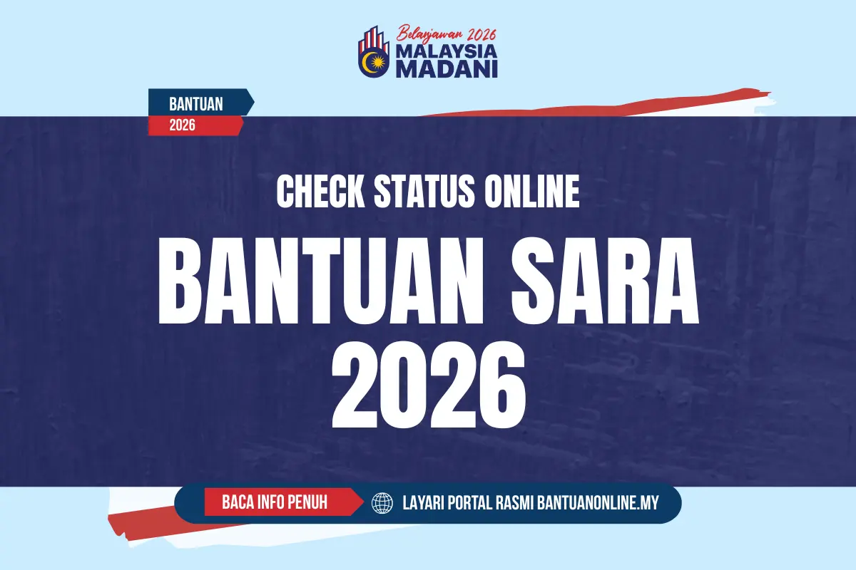 CHECK STATUS BANTUAN SARA