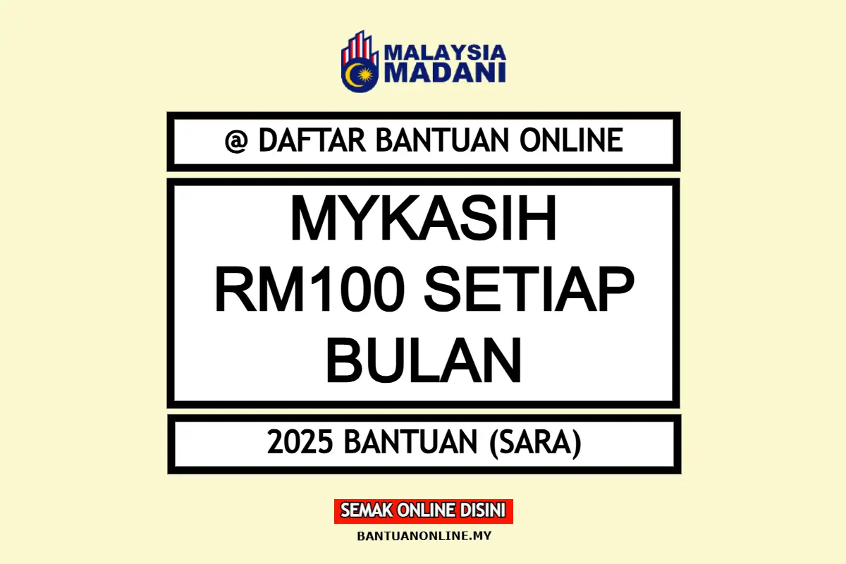 DAFTAR MYKASIH RM100 2025