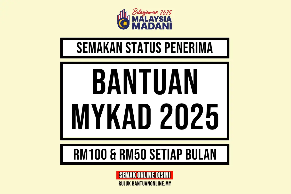 SEMAKAN PENERIMA BANTUAN MYKAD