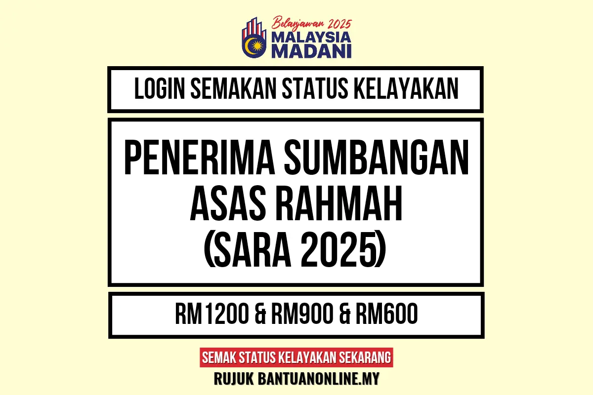 SUMBANGAN ASAS RAHMAH LOGIN