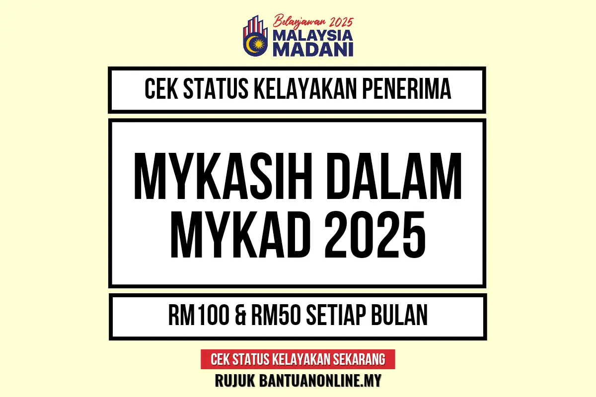 MYKASIH DALAM MYKAD 2025