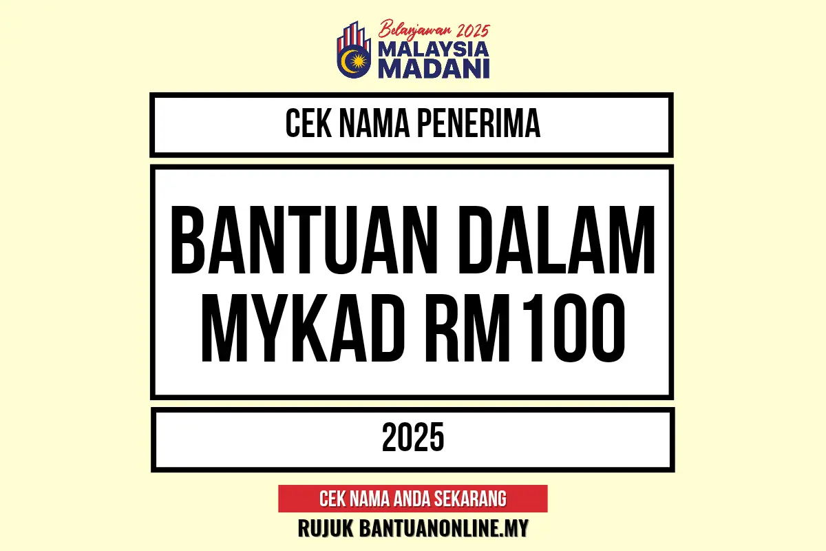 BANTUAN 100 MYKAD