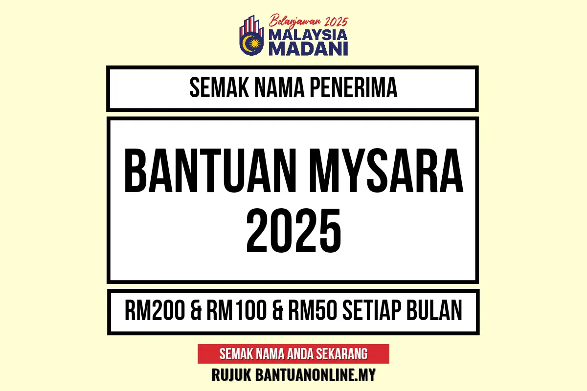 MYSARA 2025 SEMAKAN