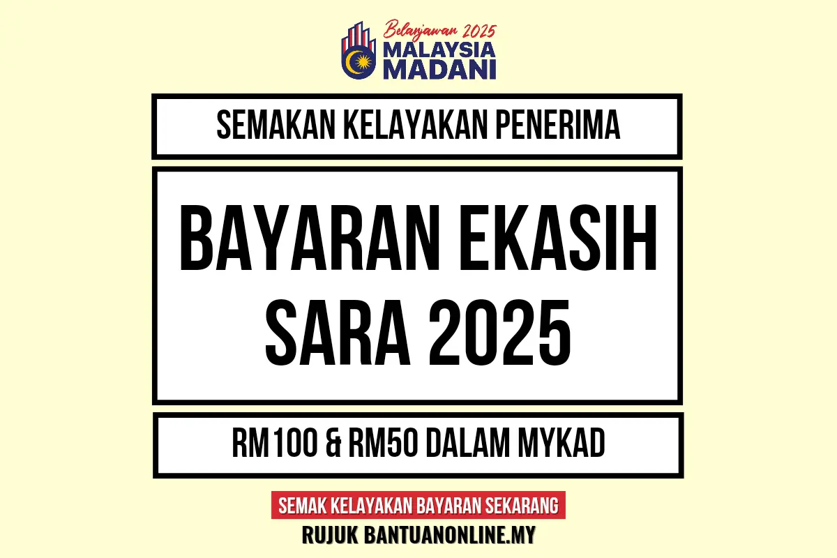 SEMAKAN STATUS EKASIH ONLINE 2025
