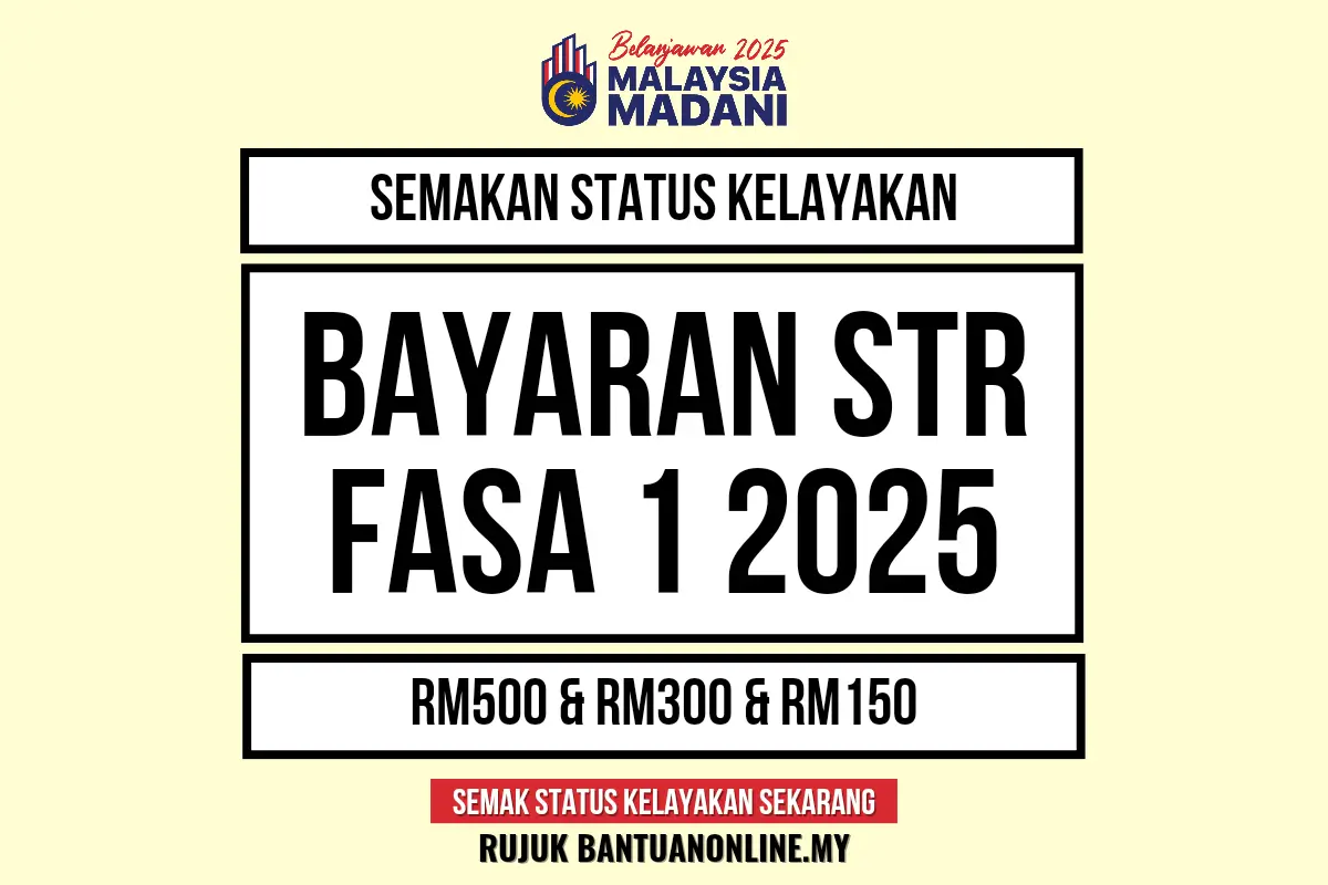 LHDN SEMAKAN STR FASA 1 2025