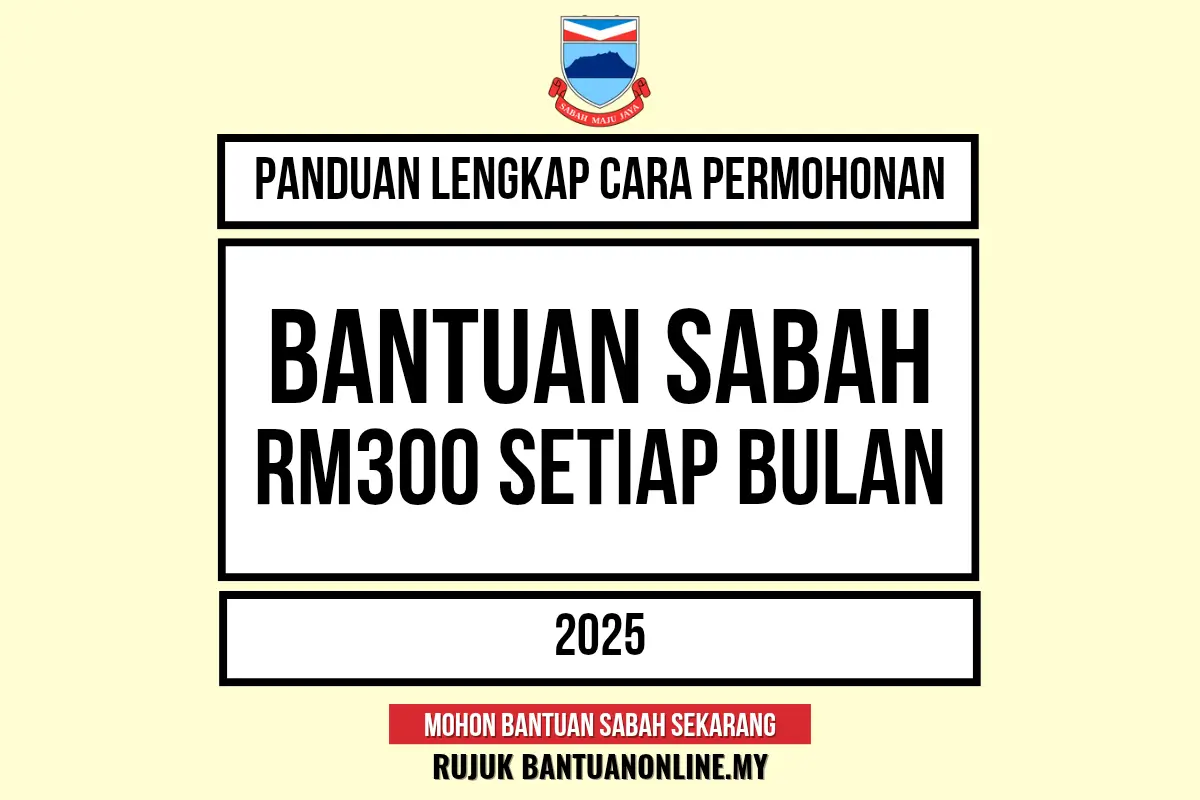 PERMOHONAN BANTUAN RM300 SABAH