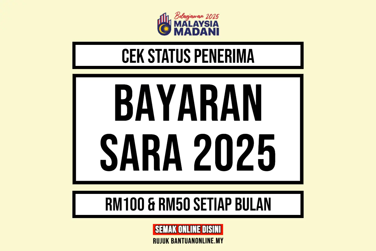 CEK SARA MYKASIH 2025