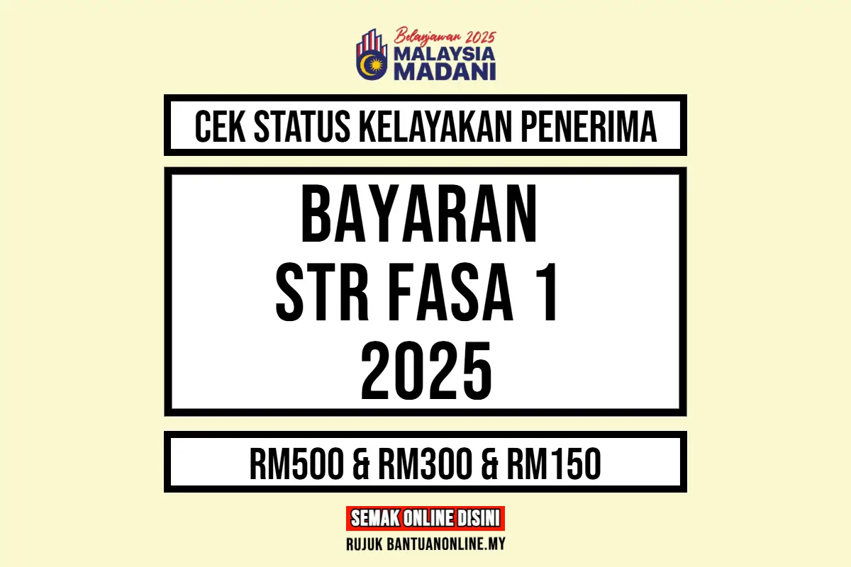 LHDN SEMAKAN STR 2025