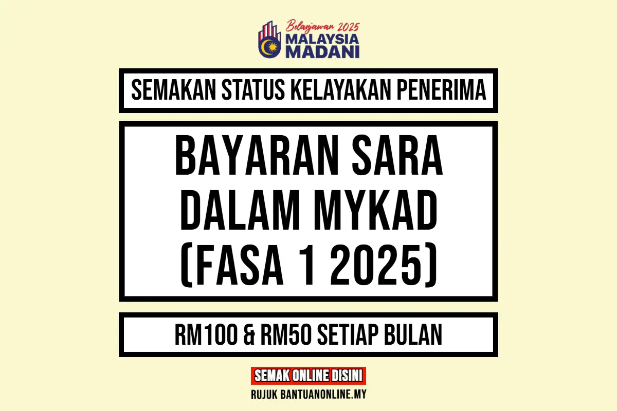 SARA 2025 DALAM MYKAD