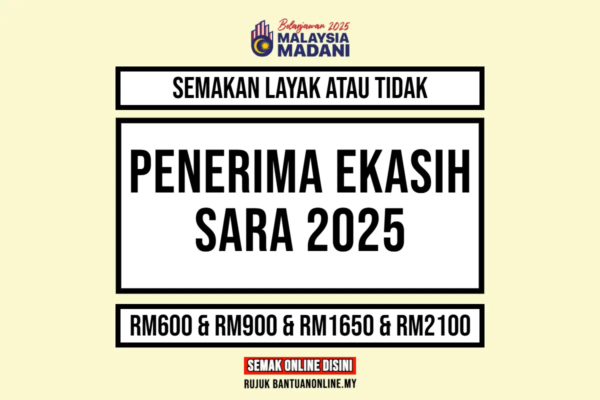 SEMAKAN EKASIH ONLINE 2025