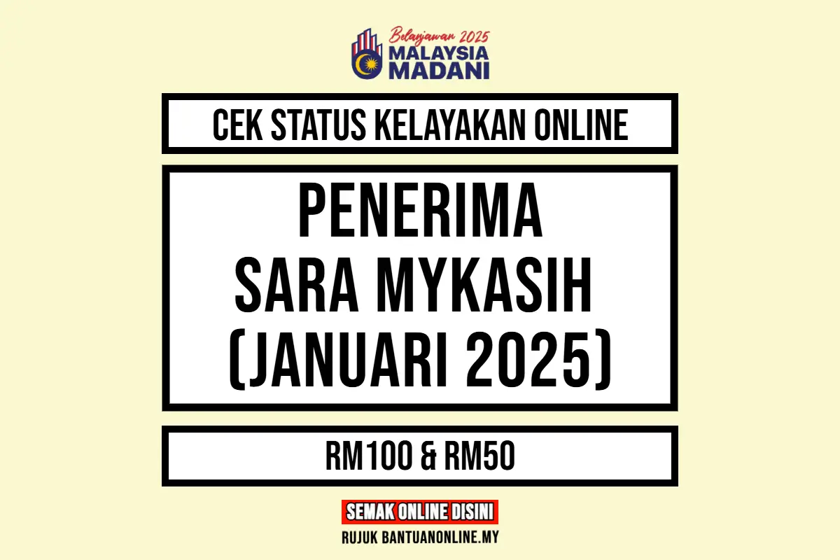 SEMAKAN KELAYAKAN MYKASIH ONLINE