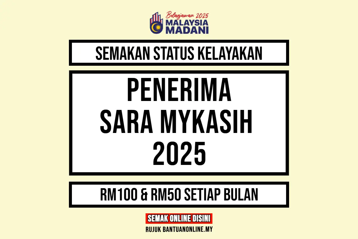 SEMAKAN SARA MYKASIH ONLINE