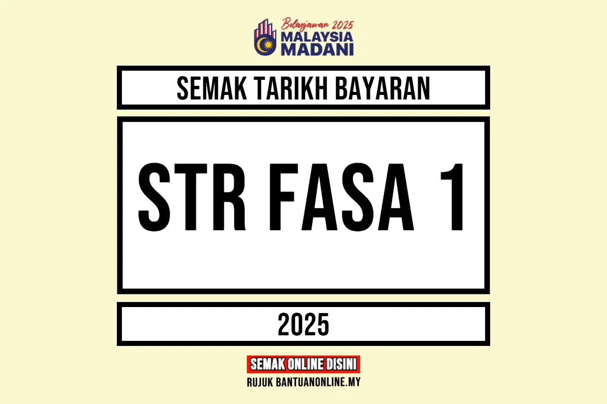 STR 2025 TARIKH BAYAR