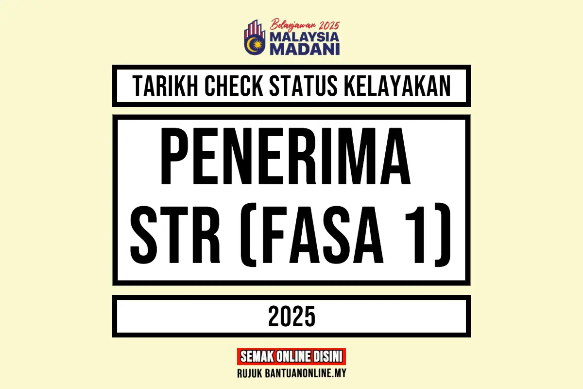 TARIKH CHECK STATUS STR
