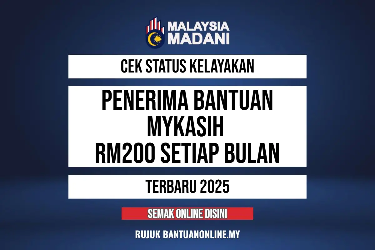 BANTUAN MYKASIH RM200