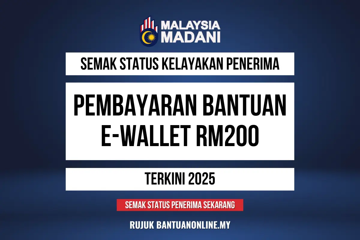 BANTUAN EWALLET 200 2025