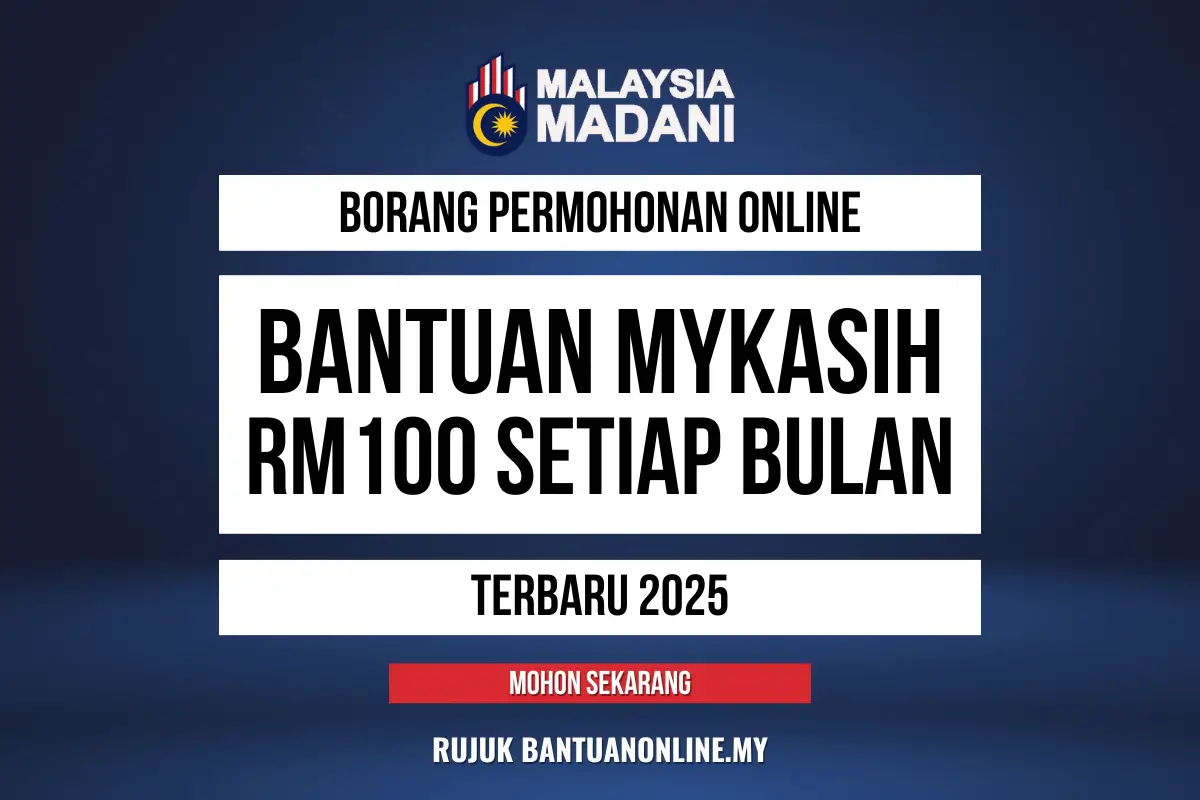 PERMOHONAN MY KASIH RM100