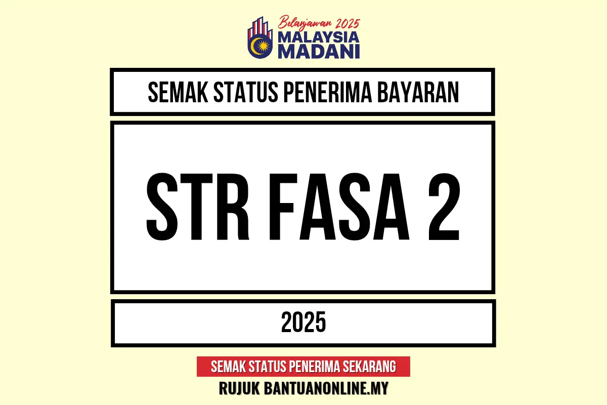 PEMBAYARAN STR FASA 2 2025
