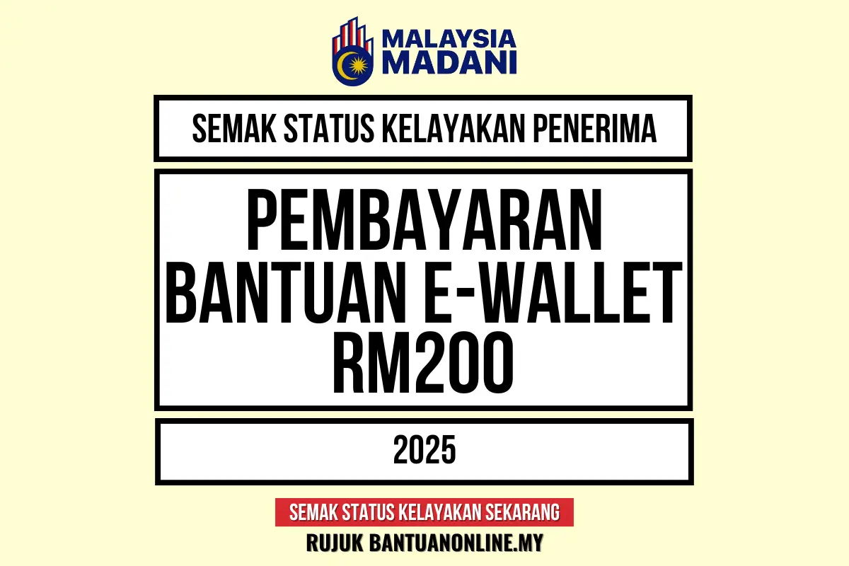 EWALLET 200 2025 PEMBAYARAN