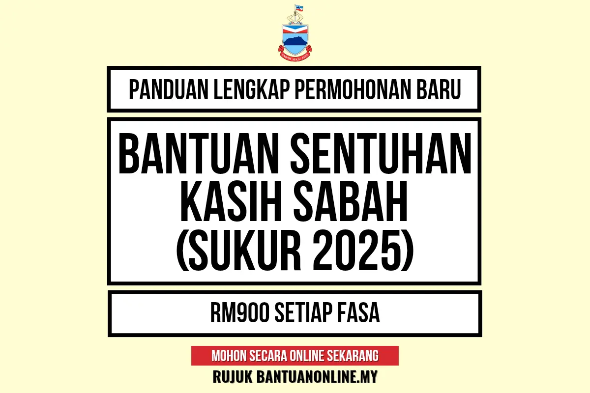 PERMOHONAN BARU BANTUAN SABAH 2025