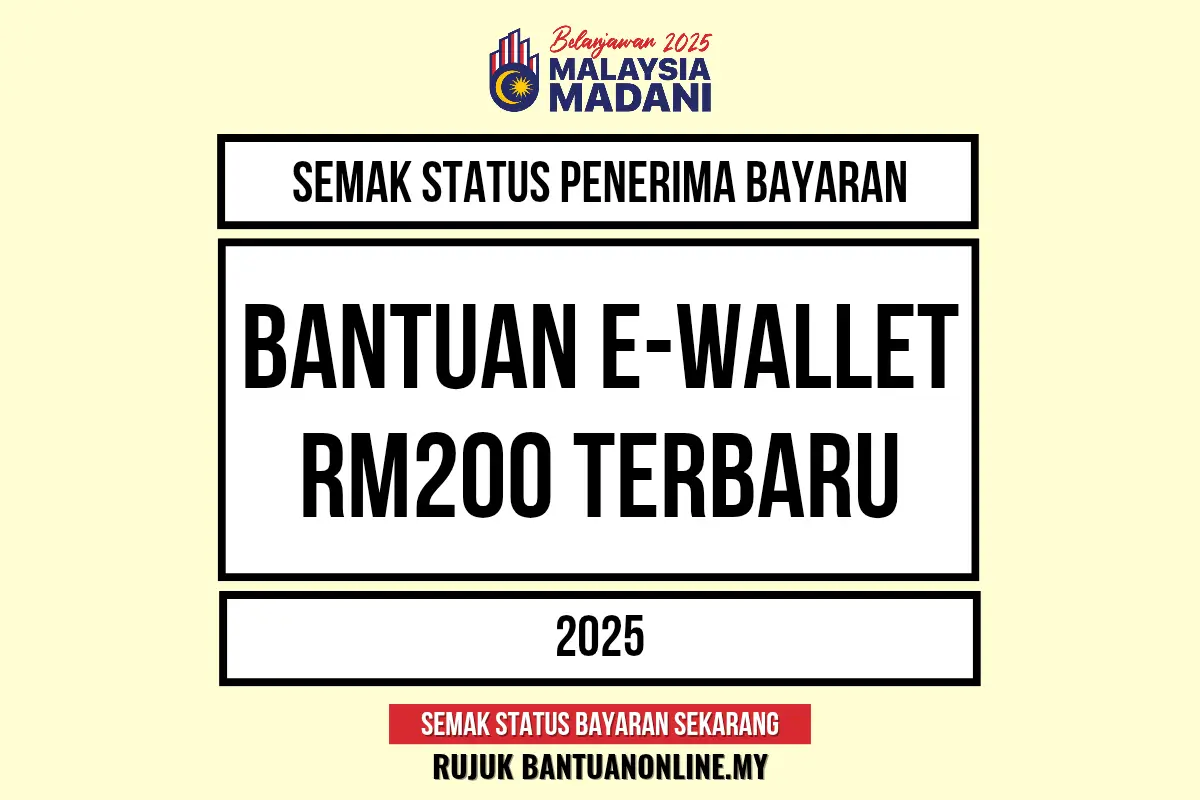 EWALLET 200 BAYARAN 2025