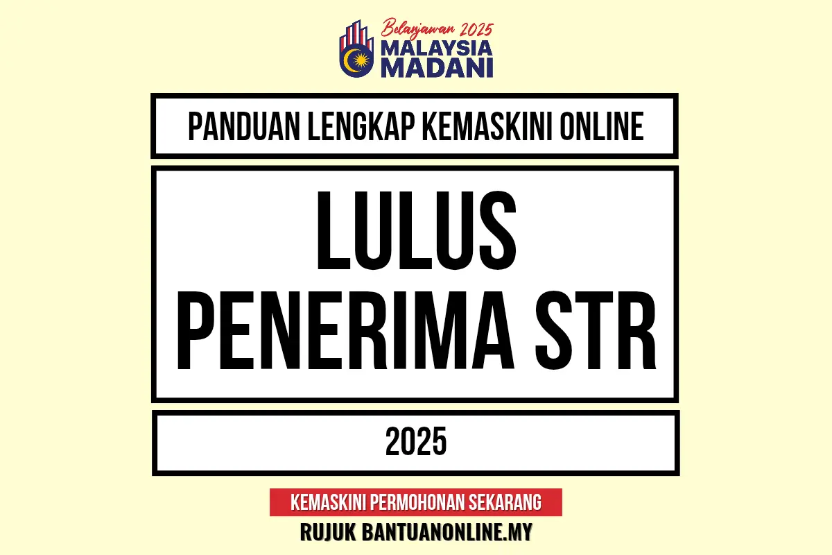 KEMASKINI STR ONLINE 2025
