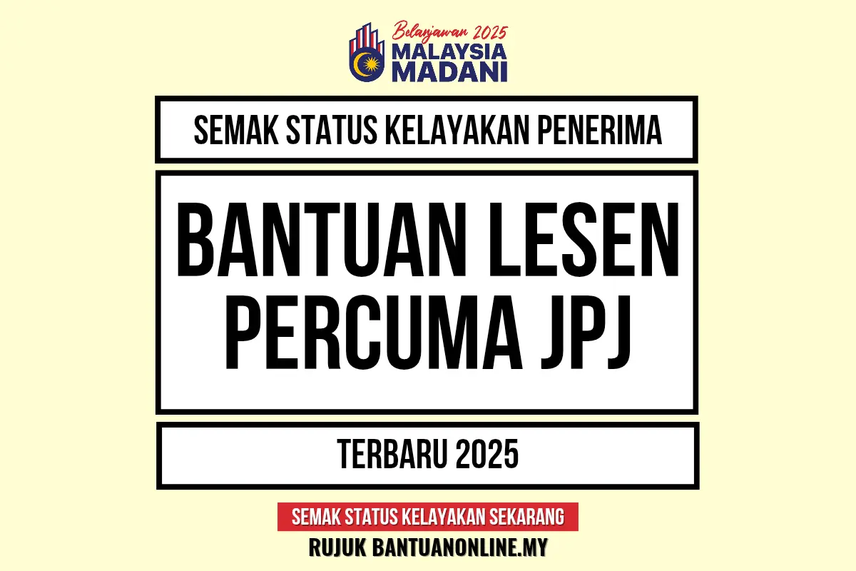 JPJ LESEN PERCUMA 2025