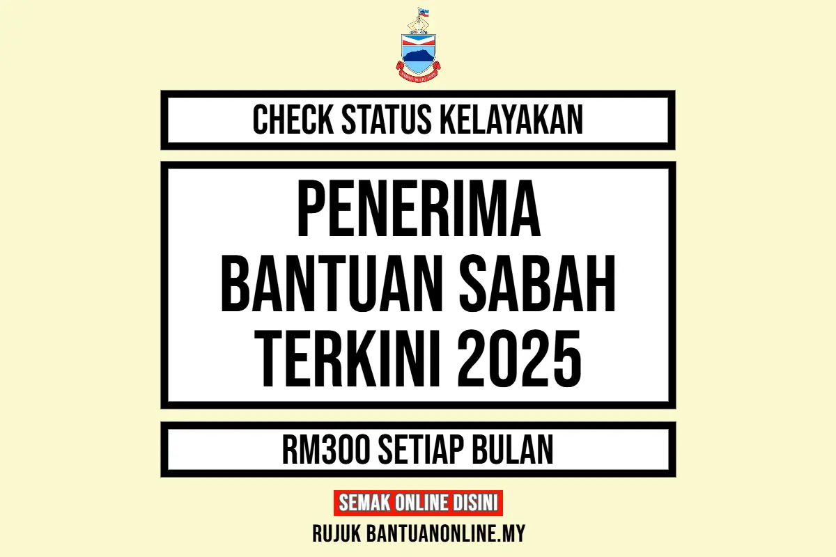 CEK BANTUAN SABAH