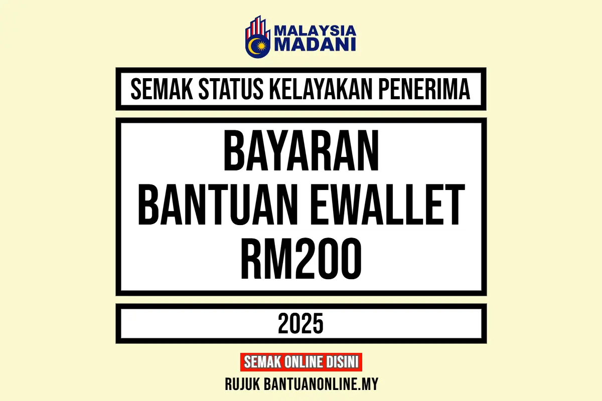 EWALLET RM200 BAYAR