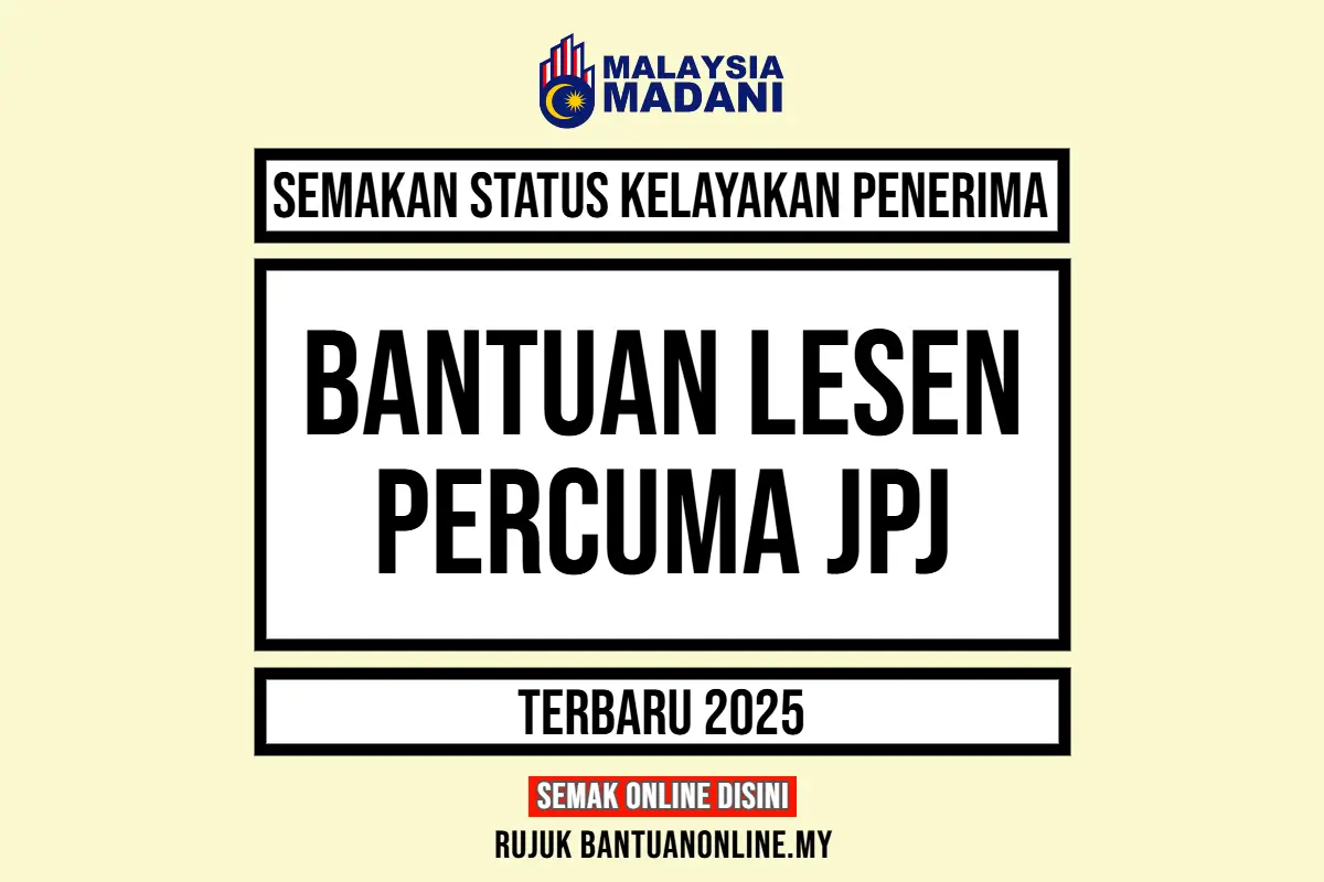 JPJ LESEN MEMANDU PERCUMA